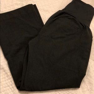 Gap maternity grey dress pants